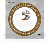 D'Addario Pb053 Akustik Tek Tel, Phosphor Bronze Wound,