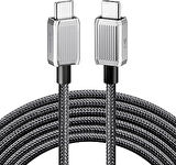 ORICO 60W 3A PD Type-C to Type-C Hızlı Şarj ve Data Kablosu 1 Metre Siyah
