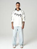 Polo Yaka Los Angeles 13 Oversize Sweatshirt
