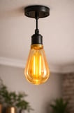 1 Adet CATA CT 4350 Led Rustik Ampul 4W Amber Işık E27 Duy