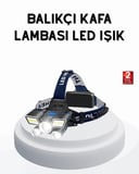Profesyonel Şarjlı Led Far – İpx5 Suya Dayanıklı, 4 İşık Modu, Hareket Sensörlü