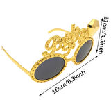 Altın Renk Bride To Be Yazılı Gelin Gözlüğü