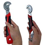 Çok Fonksiyonlu Ergonomik  Ayarlanabilir Büyük Küçük Akıllı Pense Anahtar 2li Set