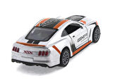 Die Cast Çek Bırak Metal Gri Yarış Arabası