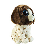 TY Beanie Boos Kahverengi Benekli Peluş Köpek Muddles 15 cm