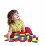 KID-1002 Chiva, 60 Parça Ahşap Bloklar