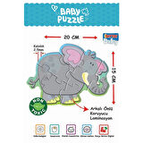 1703 Dıytoy, Baby Puzzle-Benim İlk Hayvanlar