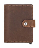 Palermo Deri Cüzdan Kartlık Mekanizmalı G2 Kahve
