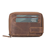 Lugano Deri Cüzdan G2 Antik Kahve