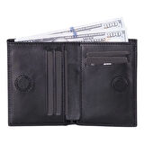 Nigra Hakiki Deri, El Yapımı Cüzdan, Rustik Siyah