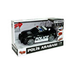 WY620A-B 1:16 Sürtmeli Sesli Işıklı Polis Arabası