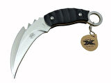 Gear Kargo X 0485 Tırtıklı Karambit Outdoor Bıçak 20 Cm - Kılıflı