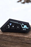 İnterkom Intercom Kask Kulaklık Bt22 Bluetooth Motosiklet Kulaklık 5.0 Bluetooth