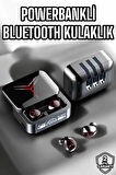 Yeni Nesil Powerbankli Bluetooth Bağlantılı Kablosuz Kulaklık