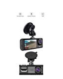 G-Sensör ve Hareket Algılama Destekli 1080p Araç İçi Güvenlik Kamerası