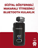 Fineblue F580 Bluetooth Kulaklık – Klipsli, Dijital Göstergeli, Su Geçirmez, 12 Saat Pil Ömürlü
