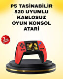 P5 Retro GamePad 520 Oyunlu TV ve Elde Oynanabilir Konsol