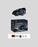 Q28 Motosiklet Kask Bluetooth Kulaklık  Full HD 1080P Kamera