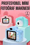 Çocuklara Özel Dijital Fotoğraf Makinesi Mini 1080P HD Kaliteli
