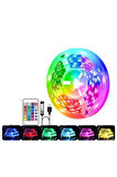 RGB Şerit Led 10 Metre Led Işık Kumanda ile Kontrol RGB