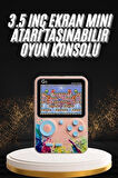 Televizyona Bağlanan Çift Joystick Taşınabilir Klasik Retro Oyunlu