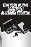 TWS Bluetooth Kulaklık Aynalı Kulaklık Dijital Göstergeli Dokunmatik Kontrol
