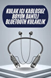 120 Saat Bluetooth Kulaklık Kablolu Boyun Askılı SD Kart Girişli ANC Özellikli