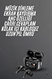 Yeni Nesil Pro Ekranlı Bluetooth Kulaklık 5.0 Bluetooth