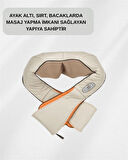 6 Başlıklı Isıtmalı Masaj Cihazı – Tüm Vücut İçin Derin Kas Masajı