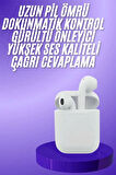 Yeni Nesil Beyaz TWS Bluetooth Kulaklık Android ve İOS Uyumlu Kablosuz Kulaklık