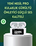 Yüksek Bass ve Güçlü Ses Özellikli Akıllı Bluetooth Kulaklık Dokunmatik Kontrol