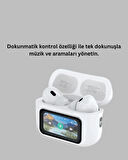 Yüksek Bass ve Güçlü Ses Özellikli Akıllı Bluetooth Kulaklık Dokunmatik Kontrol