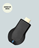 1080p Ultra HD Kablosuz Ekran Yansıtma Dongle – Miracast / AirPlay / DLNA