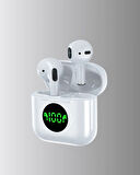 TWS Bluetooth 5.0 Kablosuz Kulaklık – Yüksek Ses Kalitesi, Dokunmatik Kontrol ve LED Şarj Ekranı