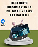 Kablosuz İndüksiyonlu Telefon Tutucu & Hoparlör – Net Ses, Kolay Kullanım