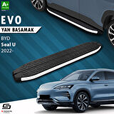 S-Dizayn BYD Seal U Evo Aluminyum Yan Basamak 193 Cm 2022 Üzeri A+ Kalite