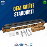 S-Dizayn BYD Seal U S-Line Aluminyum Yan Basamak 193 Cm 2022 Üzeri A+ Kalite