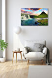 Dekoratif Duvar Tablosu Temperli Cam Tablo 72 x 46 cm