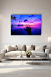 Dekoratif Duvar Tablosu Temperli Cam Tablo 72 x 46 cm