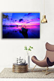 Dekoratif Duvar Tablosu Temperli Cam Tablo 72 x 46 cm