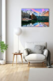 Dekoratif Duvar Tablosu Temperli Cam Tablo 72 x 46 cm