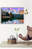 Dekoratif Duvar Tablosu Temperli Cam Tablo 72 x 46 cm