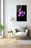 Dekoratif Duvar Tablosu Temperli Cam Tablo 72 x 46 cm