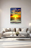Dekoratif Duvar Tablosu Temperli Cam Tablo 72 x 46 cm