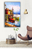 Dekoratif Duvar Tablosu Temperli Cam Tablo 72 x 46 cm