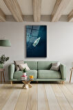 Dekoratif Duvar Tablosu Temperli Cam Tablo 72 x 46 cm