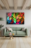 Dekoratif Duvar Tablosu Temperli Cam Tablo 72 x 46 cm
