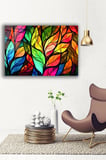 Dekoratif Duvar Tablosu Temperli Cam Tablo 72 x 46 cm