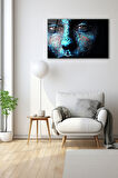Dekoratif Duvar Tablosu Temperli Cam Tablo 72 x 46 cm