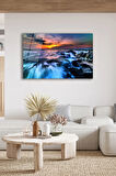 Dekoratif Duvar Tablosu Temperli Cam Tablo 72 x 46 cm
